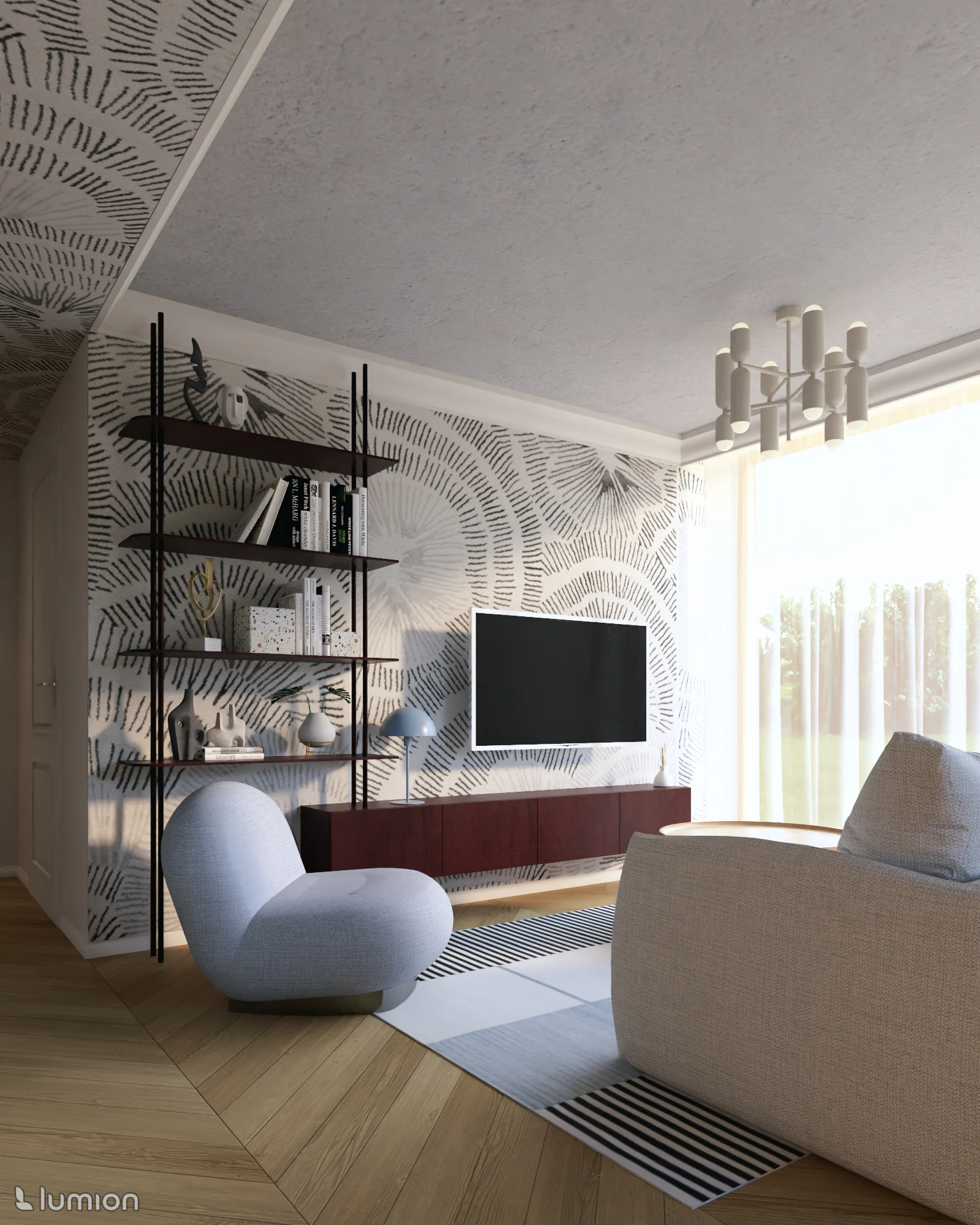 Salon — ujęcie projektu MK Studio